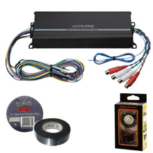 Charger l'image dans la galerie, Alpine KTP-445U 4 Channel 360W Universal Power Pack Amplifier Bundle