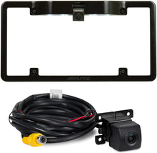 Load image into Gallery viewer, Alpine KTX-C10LP License Plate Frame &amp; HCE-C1100 Back Up Camera