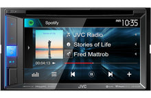 Load image into Gallery viewer, JVC KW-V250BT Car DVD CD Receiver 6.2&quot; Monitor w/Bluetooth/13-Band EQ+JVC CS-DF6920 6&quot;x9&quot; DF Series 2-Way Coaxial Car Speakers+Free Magnet Phone Holder