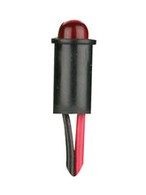Load image into Gallery viewer, Install Bay LED-8R12 LED Indicator 12V Red Black Housing Steady - Package of 10