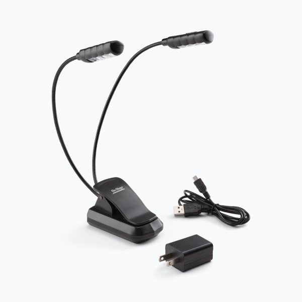 On-Stage LED2224 Dual USB-Rechargeable Sheet Music Light