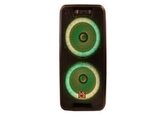 Charger l&#39;image dans la galerie, MR DJ LETS DANCE+ Dual 10&quot; 3500W Battery Powered Bluetooth Speaker Microphone Party Speaker