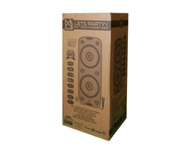 Charger l&#39;image dans la galerie, MR DJ LETS PARTY+ Dual 12&quot; 4000W Battery Powered Bluetooth Speaker Microphone Party Speaker
