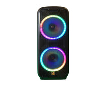 Charger l&#39;image dans la galerie, MR DJ LETS PARTY+ Dual 12&quot; 4000W Battery Powered Bluetooth Speaker Microphone Party Speaker