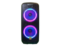 Charger l&#39;image dans la galerie, MR DJ LETS PARTY+ Dual 12&quot; 4000W Battery Powered Bluetooth Speaker Microphone Party Speaker