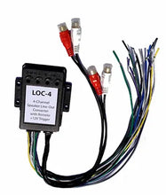 Charger l&#39;image dans la galerie, Crux LOC-4 4-Channel Line Out Converter with Remote 12-Volt Trigger