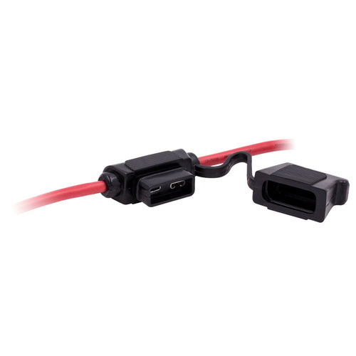 Install Bay LPM-04B-I-12R In-line Fuse Holder With Indicating LEDs - Mini Fuses