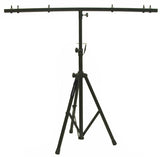 MR DJ LS200 DJ Pro Audio Lighting Fixture Tripod Stand with T-Bar Light Truss