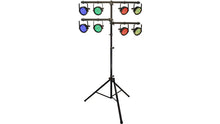 Charger l&#39;image dans la galerie, Ultimate Support LT-99B LT Series Multi-tiered, Heavy-duty, Extra Tall Lighting Tree with TeleLock® Lift-assist Technology