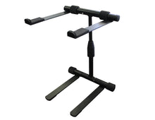 Charger l&#39;image dans la galerie, MR DJ LTS200 Laptop Computer Stand Black Mobile Disc Jockey PC Table