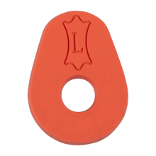 Load image into Gallery viewer, Levy's Leathers LVY-RINGBLOCK-OR Orange Stretchy Rubber Guitar Strap Locks