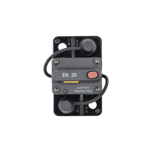 Install Bay M-CB20MR 20A Mini Circuit Breaker Manual Reset