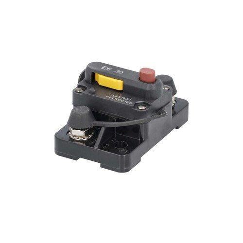 Install Bay M-CB30MR 30A Mini Circuit Breaker Manual Reset