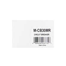 Charger l'image dans la galerie, Install Bay M-CB30MR 30A Mini Circuit Breaker Manual Reset