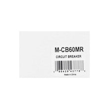 Charger l'image dans la galerie, Install Bay M-CB60MR 60A Mini Circuit Breaker Manual Reset