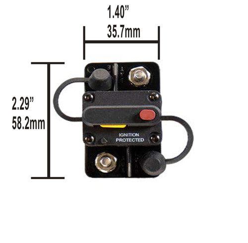 Install Bay M-CB15MR 15A Mini Circuit Breaker Manual Reset