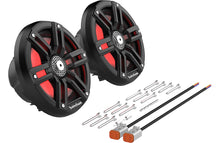 Load image into Gallery viewer, Rockford Fosgate M2-65B M2 Series 6-1/2" Color-Optix marine speakers Black