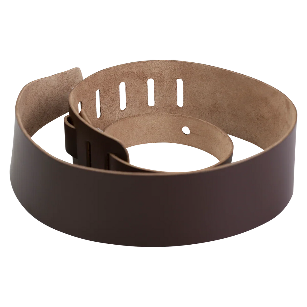 Levy's Leathers M26-DBR Chrome-Tan Leather Guitar Strap - Dark Brown