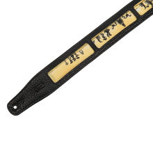 Load image into Gallery viewer, Levy's Leathers M26CAL-001 Leather Mariachi Print Design Guitar Strap