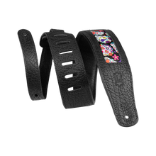 Load image into Gallery viewer, Levy's Leathers M26CAL-002 Leather Eyes Print Design Guitar Strap