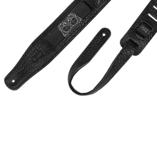 Charger l'image dans la galerie, Levy's Leathers M26CAL-003 Leather Skull Print Design Guitar Strap