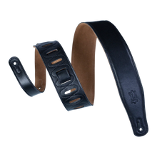 Charger l'image dans la galerie, Levy's Leathers M26GF-BLK Garment Leather Guitar Strap - Black