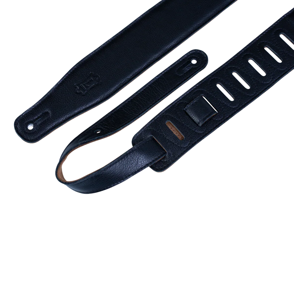 Levy's Leathers M26GF-BLK Garment Leather Guitar Strap - Black