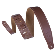 Charger l'image dans la galerie, Levy's Leathers M26GF-BRN Garment Leather Guitar Strap - Brown