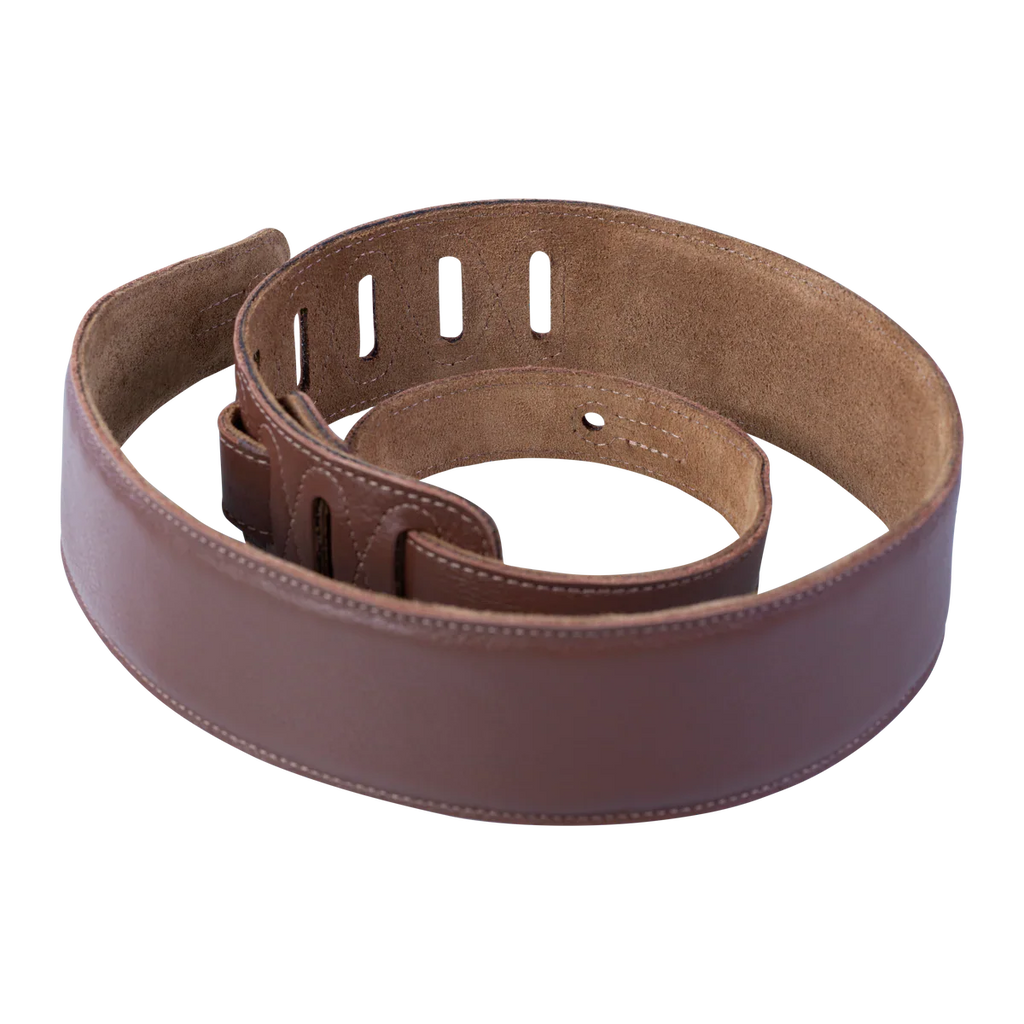 Levy's Leathers M26GF-BRN Garment Leather Guitar Strap - Brown