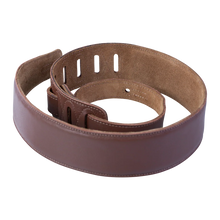 Charger l'image dans la galerie, Levy's Leathers M26GF-BRN Garment Leather Guitar Strap - Brown