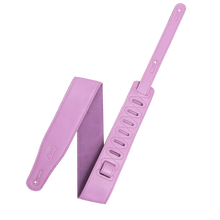 Charger l'image dans la galerie, Levy's Leathers M26GFP-PNK Pastel Series Garment Leather Guitar Strap - Orchid