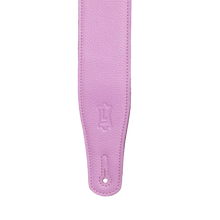 Charger l'image dans la galerie, Levy's Leathers M26GFP-PNK Pastel Series Garment Leather Guitar Strap - Orchid