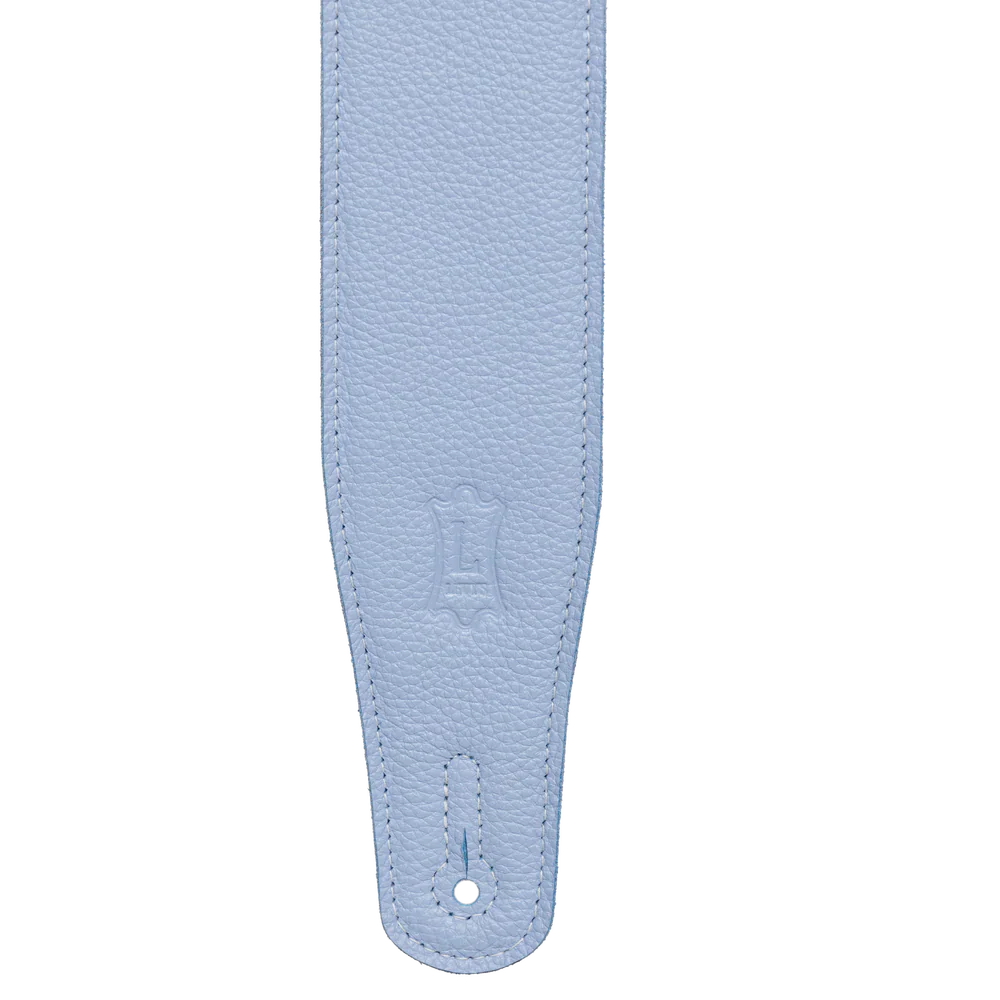 Levy's Leathers M26GFP-PRW Pastel Series Garment Leather Guitar Strap - Periwinkle