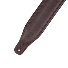 Charger l'image dans la galerie, Levy's Leathers M26GP-DBR-DBR Garment Leather Guitar Strap - Dark Brown