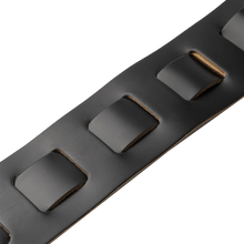 Load image into Gallery viewer, Levy's Leathers M26PD-BLK Amped Leather Series Guitar Strap - Black