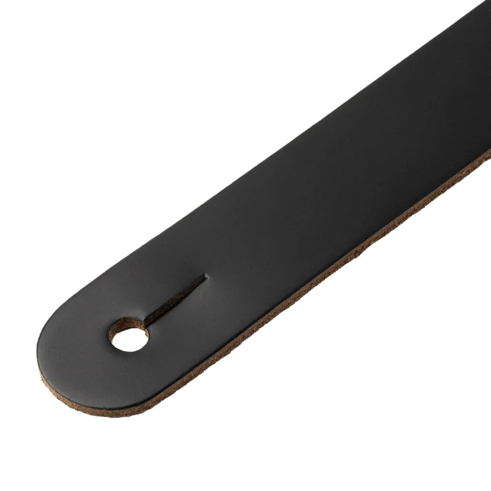 Levy's Leathers M26PD-BLK Amped Leather Series Guitar Strap - Black