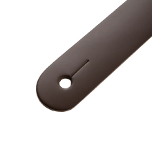 Load image into Gallery viewer, Levy's Leathers M26PD-BRN_CRM 3" Wide Amped Leather Series Guitar Strap