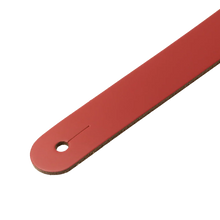 Charger l'image dans la galerie, Levy's Leathers M26PD-RED-WHT 3" Wide Amped Leather Series Guitar Strap - Red &amp; White