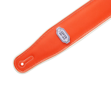 Load image into Gallery viewer, Levy's Leathers M26VCP-ORG_TEL Reversible Vinyl Guitar Strap - Orange Teal