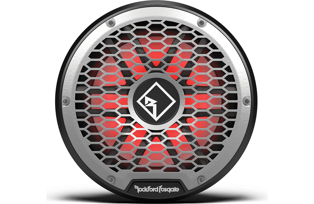 Rockford Fosgate M2D2-10IB M2 10" subwoofer Color Optix RGB LED lighting Black