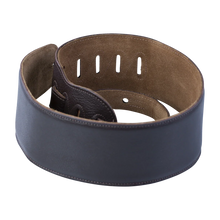 Charger l'image dans la galerie, Levy's Leathers M4GF-DBR Genuine Garment Leather Bass Guitar Strap - Dark Brown