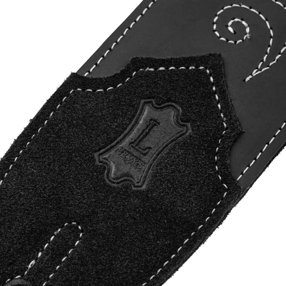 Levy's Leathers M4HB-BLK Sunbird Series Guitar Strap - Hummingbird Design