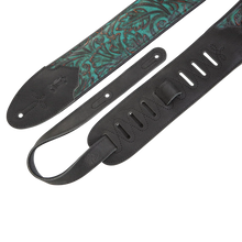 Charger l'image dans la galerie, Levy's Leathers M4WP-001 Embossed Leather Guitar Strap