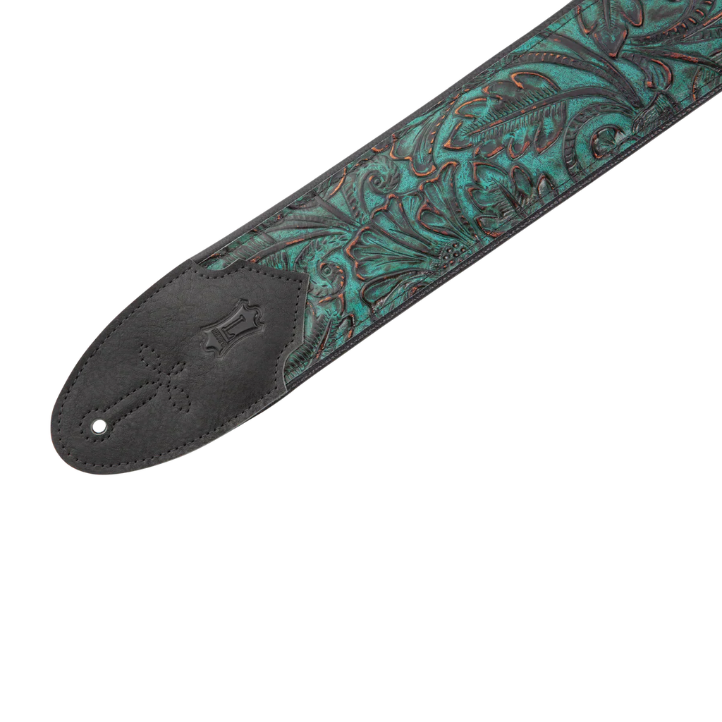 Levy's Leathers M4WP-001 Embossed Leather Guitar Strap