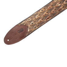 Load image into Gallery viewer, Levy's Leathers M4WP-005 Sundance Series 3" Wide Embossed Leather Guitar Strap