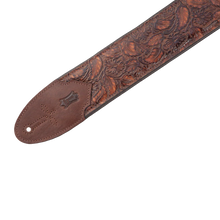 Load image into Gallery viewer, Levy's Leathers M4WP-006 Sundance Series 3" Wide Embossed Leather Guitar Strap