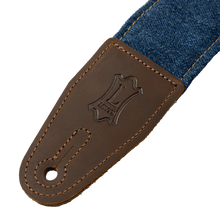 Charger l'image dans la galerie, Levy's Leathers M7DM-BLU Denim Series 2" Wide Guitar Strap