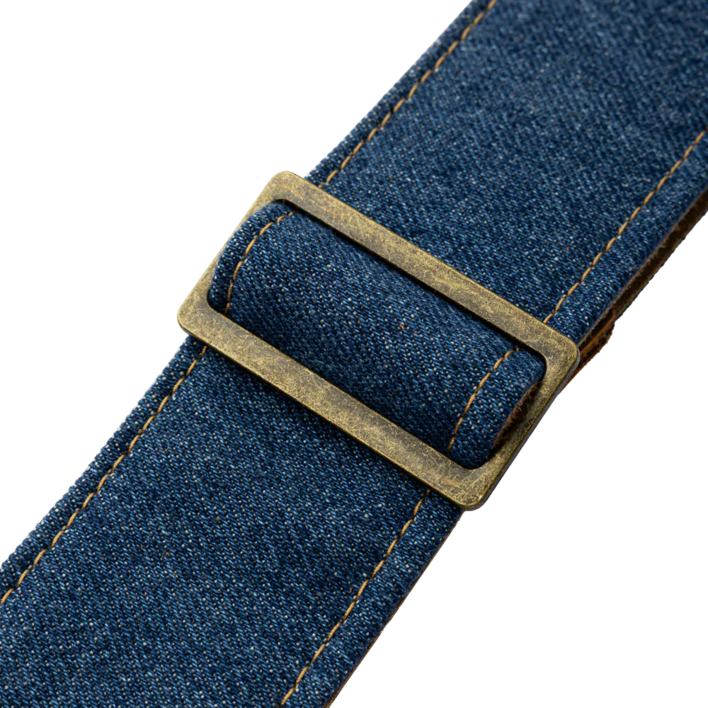 Levy's Leathers M7DM-BLU Denim Series 2" Wide Guitar Strap
