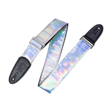 Charger l'image dans la galerie, Levy's Leathers M7SC-SIL 2" Vinyl Guitar Strap - Irridescent Rainbow