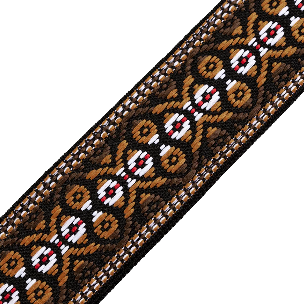 Levy's Leathers M8HT-20 Jacquard Weave Hootenanny Guitar Strap